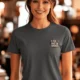 I Fix What You Ignored T-Shirt — Mechanic Wrench Tool Shirt for Technicians & DIYers — asphalt — Model I Fix What You Ignored T-Shirt — Mechanic Wrench Tool Shirt for Technicians & DIYers — asphalt t-shirt, model photo | Pressure Tested Co