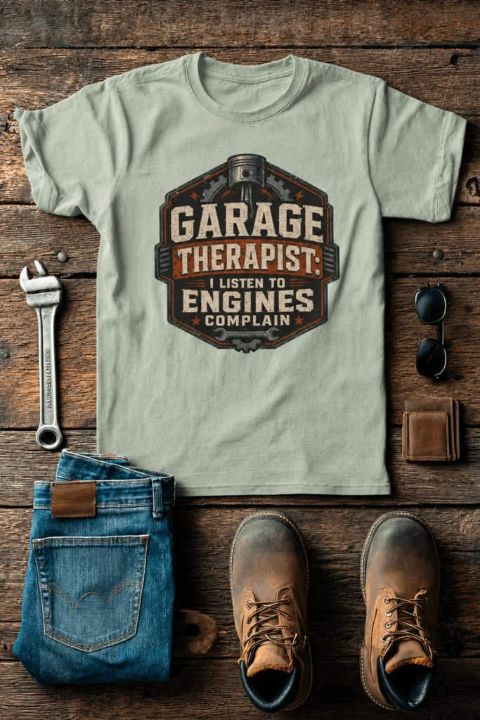 Garage Therapist. I Listen To Engines Complain.