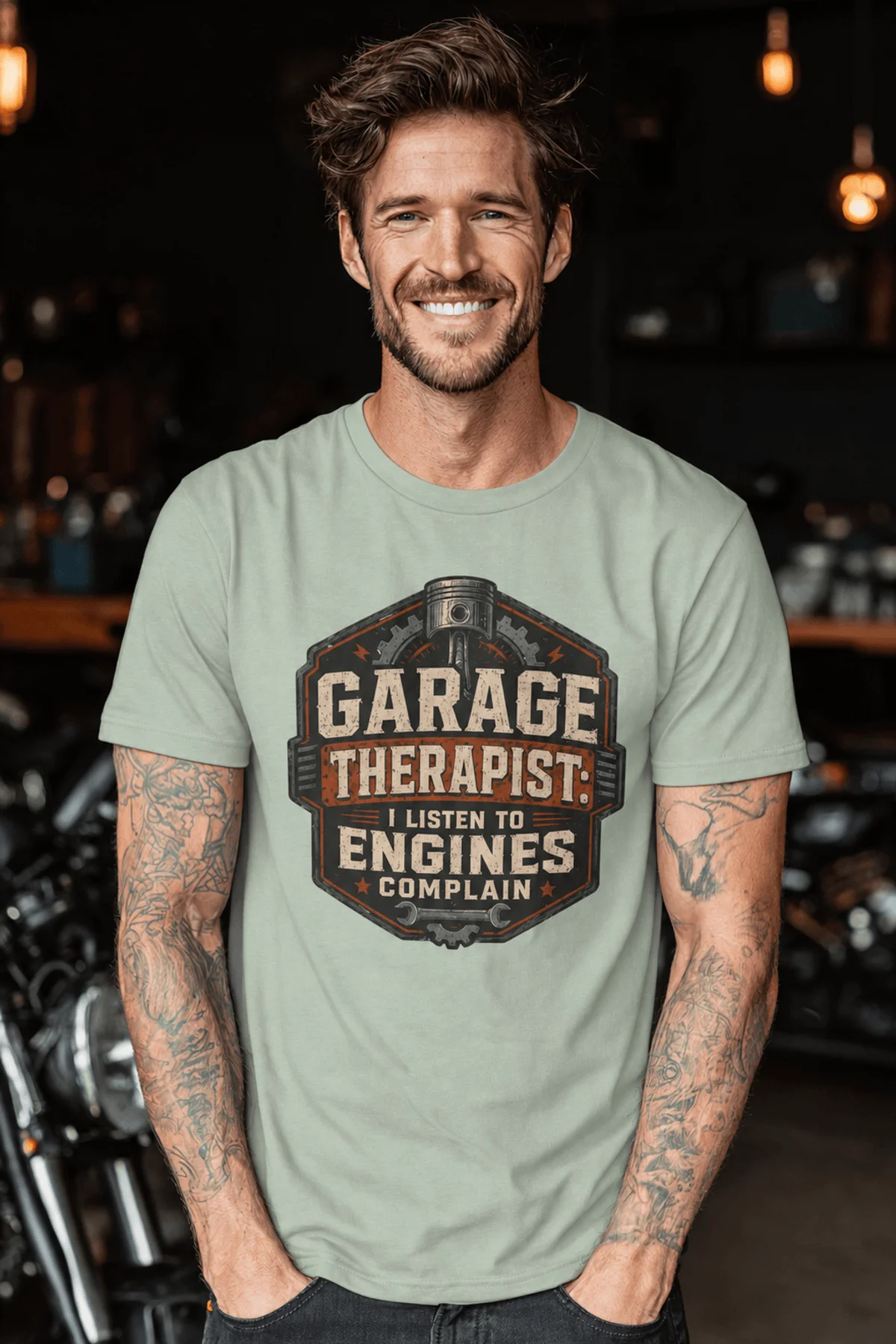 bay-model-1 Garage Therapist. I Listen To Engines Complain.