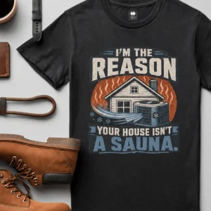 I'm The Reason Your House Is Not A Sauna.