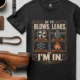 HVAC Technician T‑Shirt — "If It Blows, Leaks, Freezes or Burns I'm In" Retro Tradesmen Tee — black — Flat-lay HVAC Technician T‑Shirt — "If It Blows, Leaks, Freezes or Burns I'm In" Retro Tradesmen Tee — black t-shirt, flat-lay product photo | Pressure Tested Co