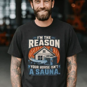 I'm The Reason Your House Is Not A Sauna.
