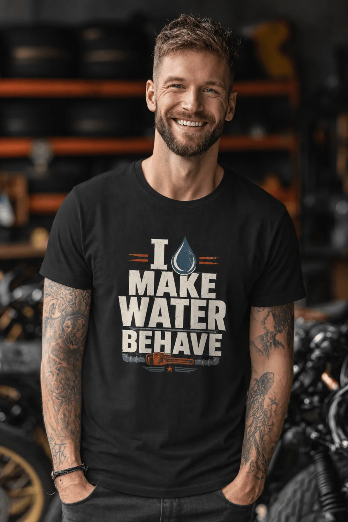 black-model-29 I Make Water Behave
