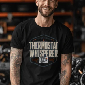 Thermostat Whisperer T‑Shirt — Funny HVAC Technician Tee (72 Design) - Image 6
