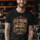 black-model-8 Electrician. Because Magic Has Code.