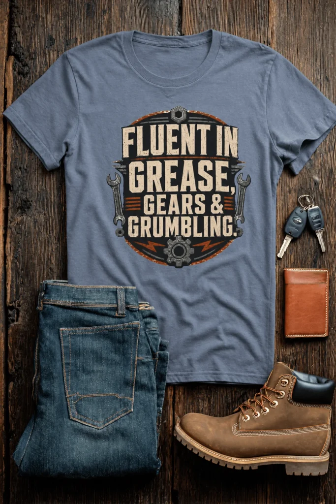 Fluent In Grease, Gears & Grumbling