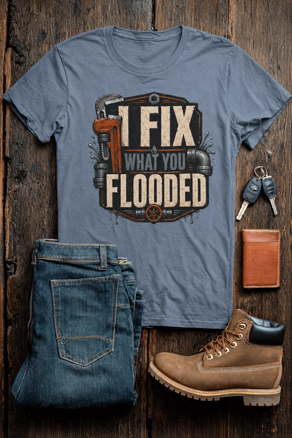 blue-jean-flatlay-8 I Fix What You Flooded.