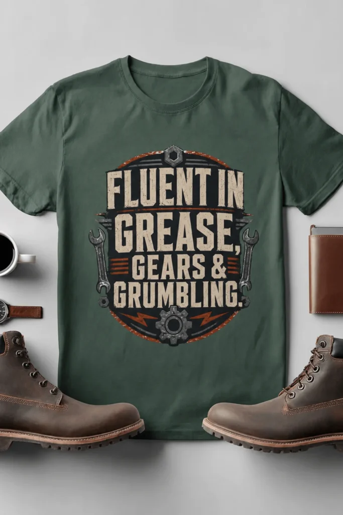 Fluent In Grease, Gears & Grumbling