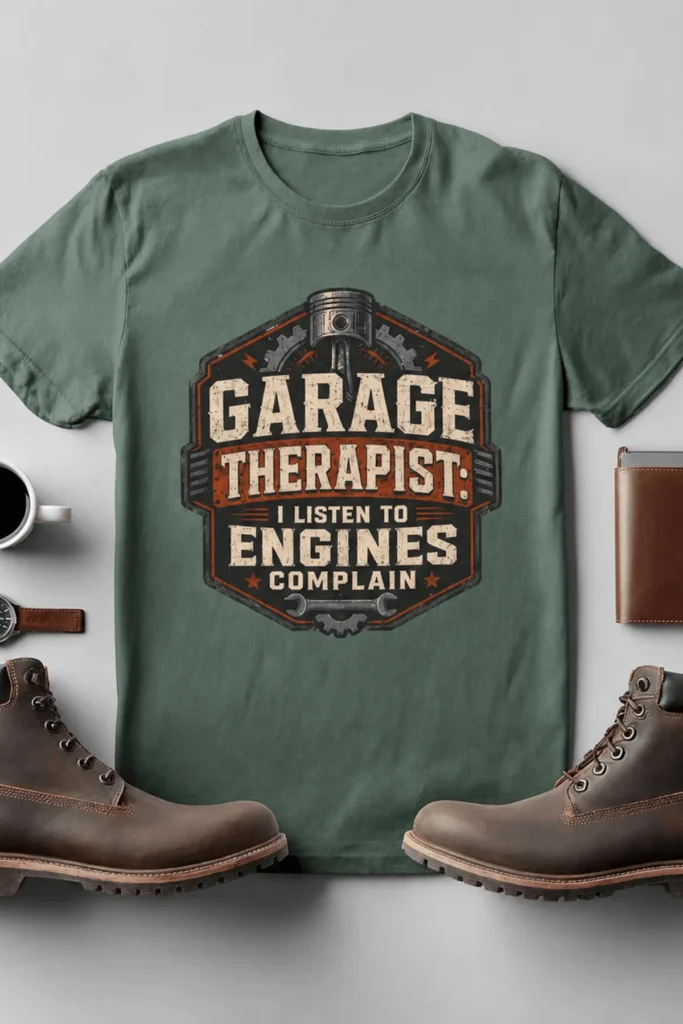 Garage Therapist. I Listen To Engines Complain.