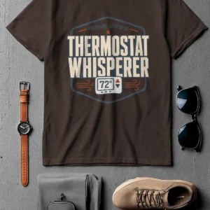 Thermostat Whisperer T‑Shirt — Funny HVAC Technician Tee (72 Design) - Image 11