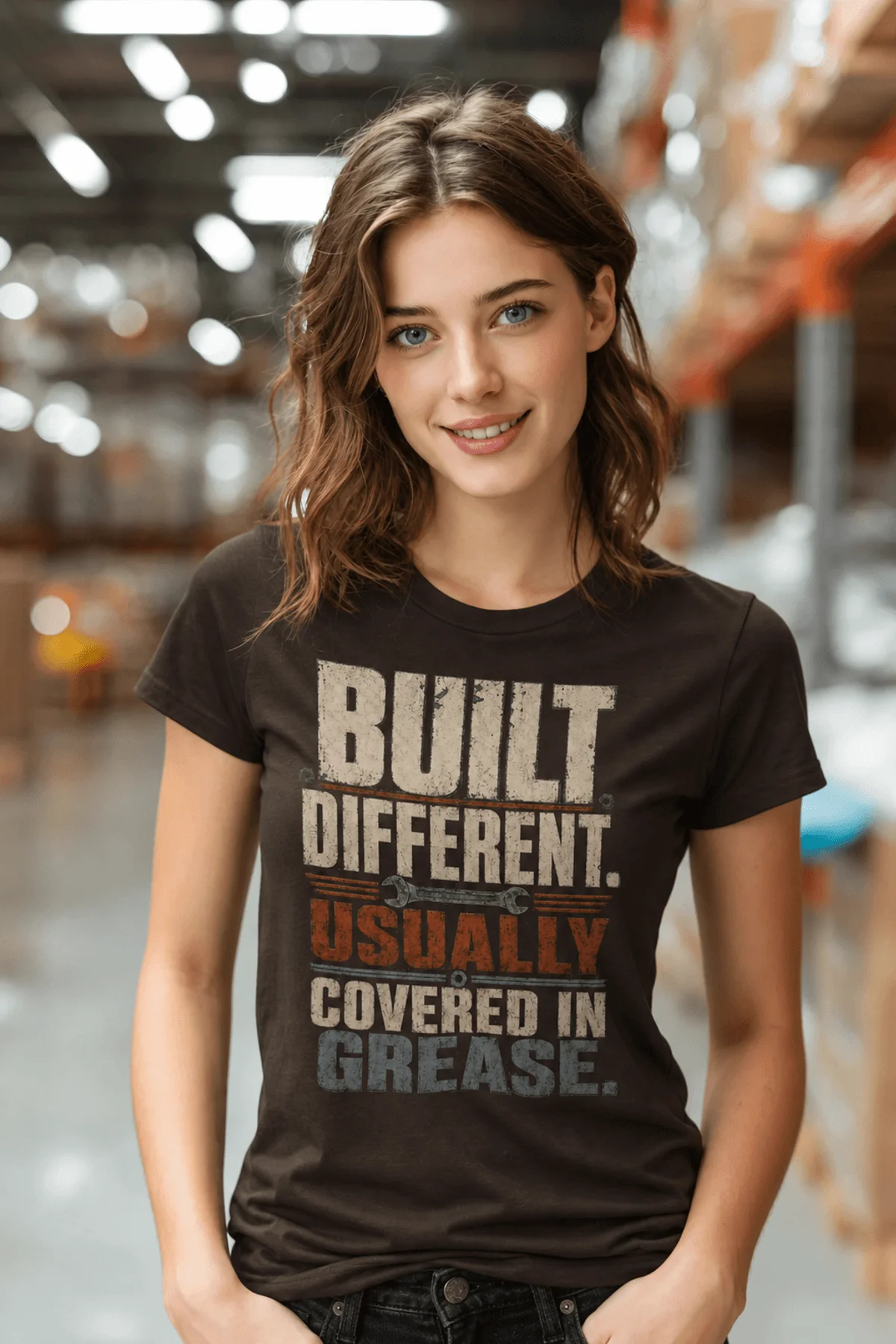 Built Different. Usually Covered In Grease.