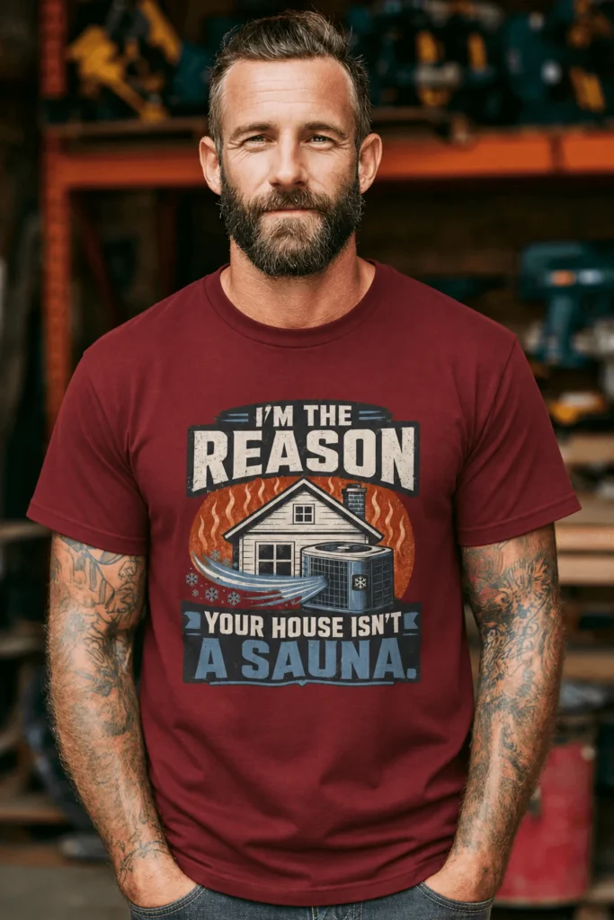 I'm The Reason Your House Is Not A Sauna.