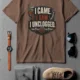 espresso-flatlay-2 I Came. I Saw. I Unclogged. Plumber T-Shirt