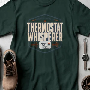 Thermostat Whisperer T‑Shirt — Funny HVAC Technician Tee (72 Design) - Image 17