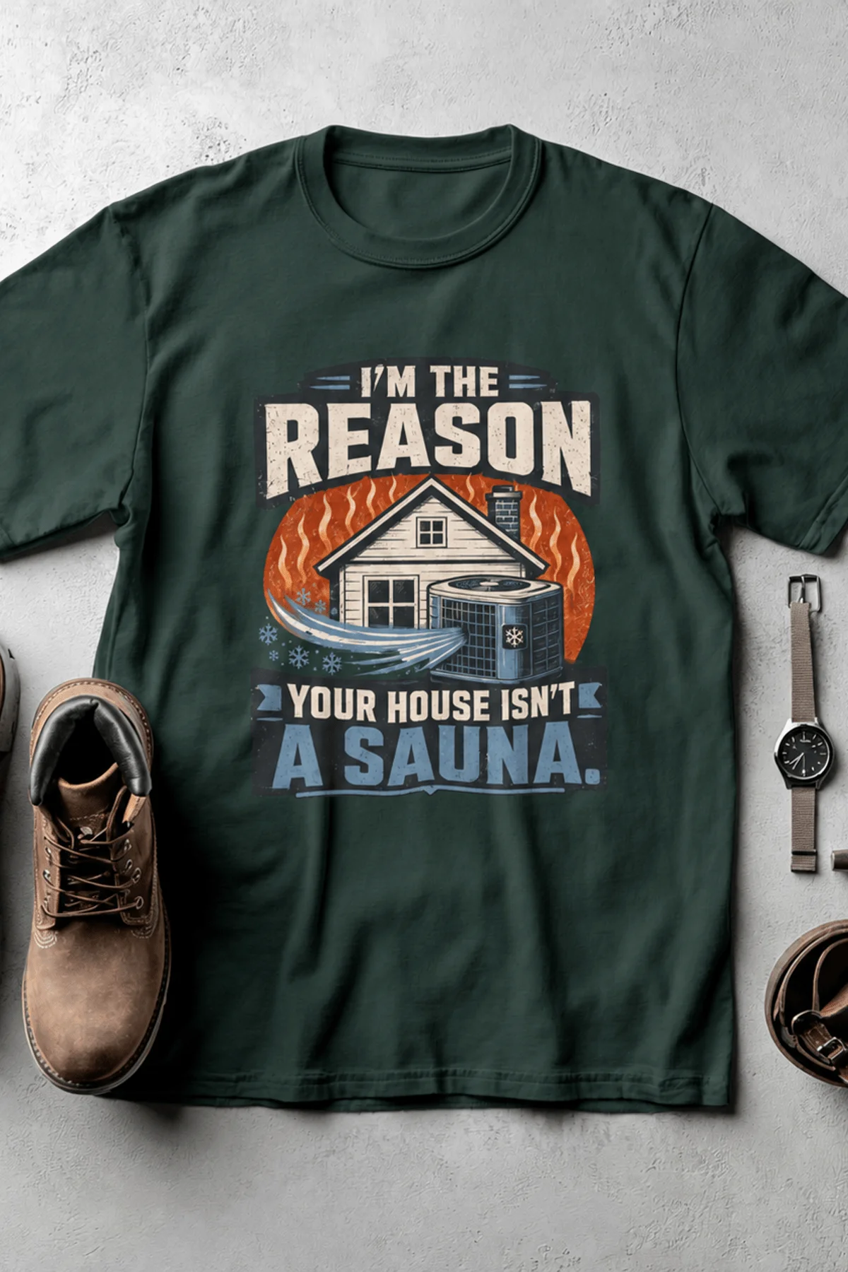 I'm The Reason Your House Is Not A Sauna.