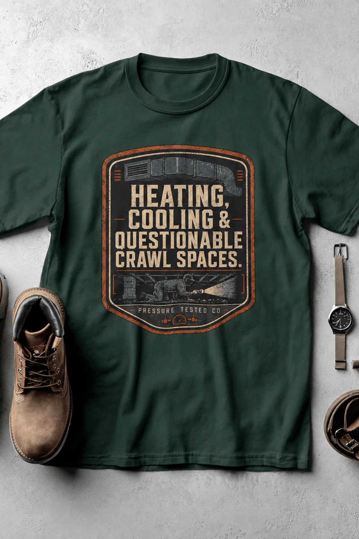Heating, Cooling & Questionable Crawl Spaces.
