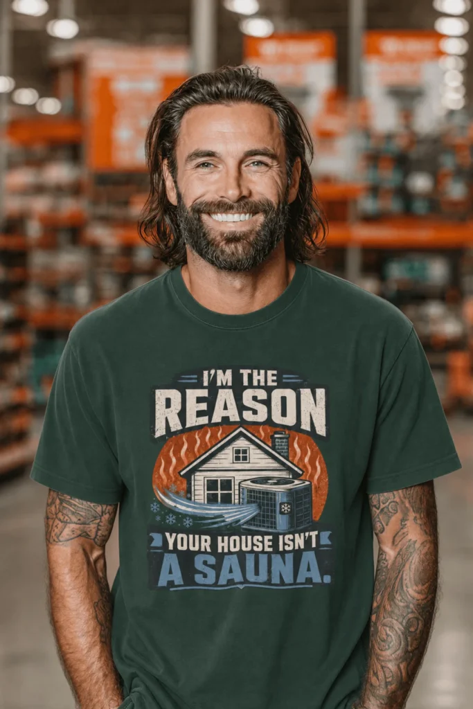 I'm The Reason Your House Is Not A Sauna.