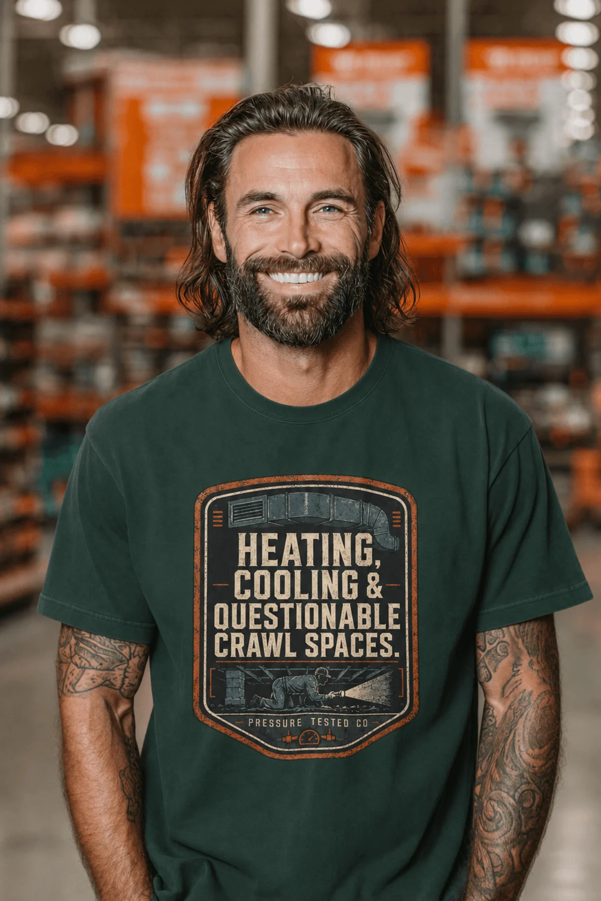 Heating, Cooling & Questionable Crawl Spaces.