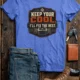 Funny HVAC Tee Shirt "Keep Your Cool. I'll Fix The Rest." T-Shirt – Vintage GraphicTee — heather-columbia-blue — Flat-lay Funny HVAC Tee Shirt "Keep Your Cool. I'll Fix The Rest." T-Shirt – Vintage GraphicTee — heather-columbia-blue t-shirt, flat-lay product photo | Pressure Tested Co