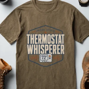 Thermostat Whisperer T‑Shirt — Funny HVAC Technician Tee (72 Design) - Image 23