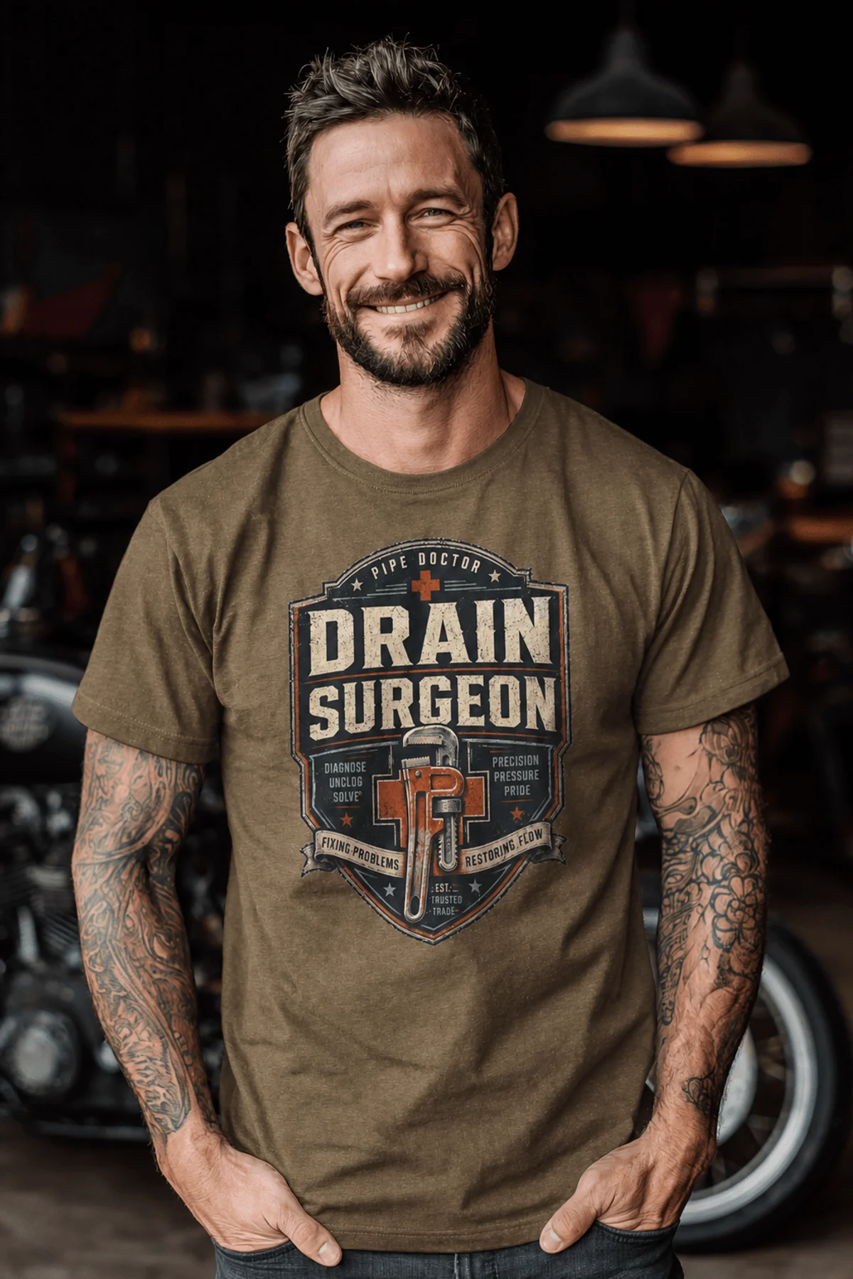 heather-olive-model-6 Drain Surgeon