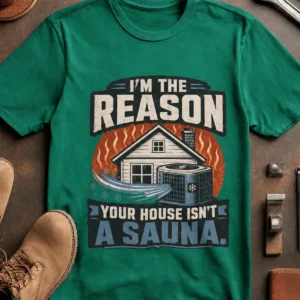 I'm The Reason Your House Is Not A Sauna.