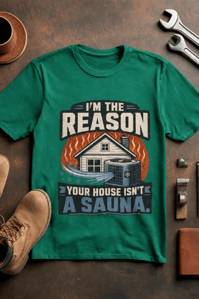 I'm The Reason Your House Is Not A Sauna.