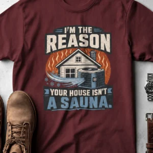 I'm The Reason Your House Is Not A Sauna.