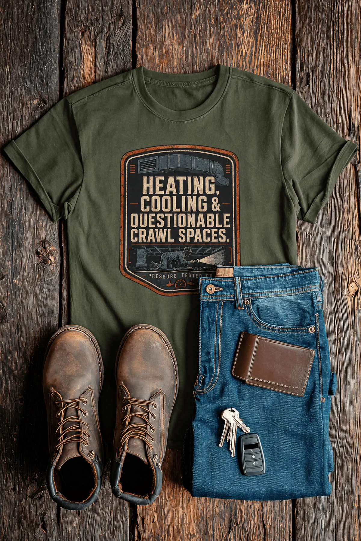 Heating, Cooling & Questionable Crawl Spaces.
