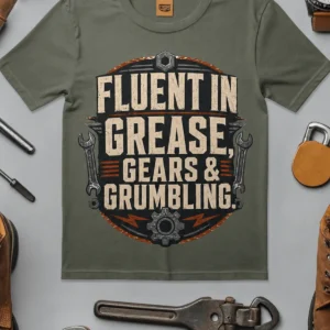 Fluent In Grease, Gears & Grumbling