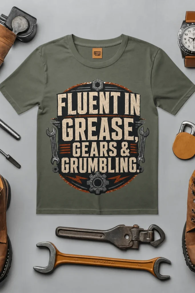Fluent In Grease, Gears & Grumbling