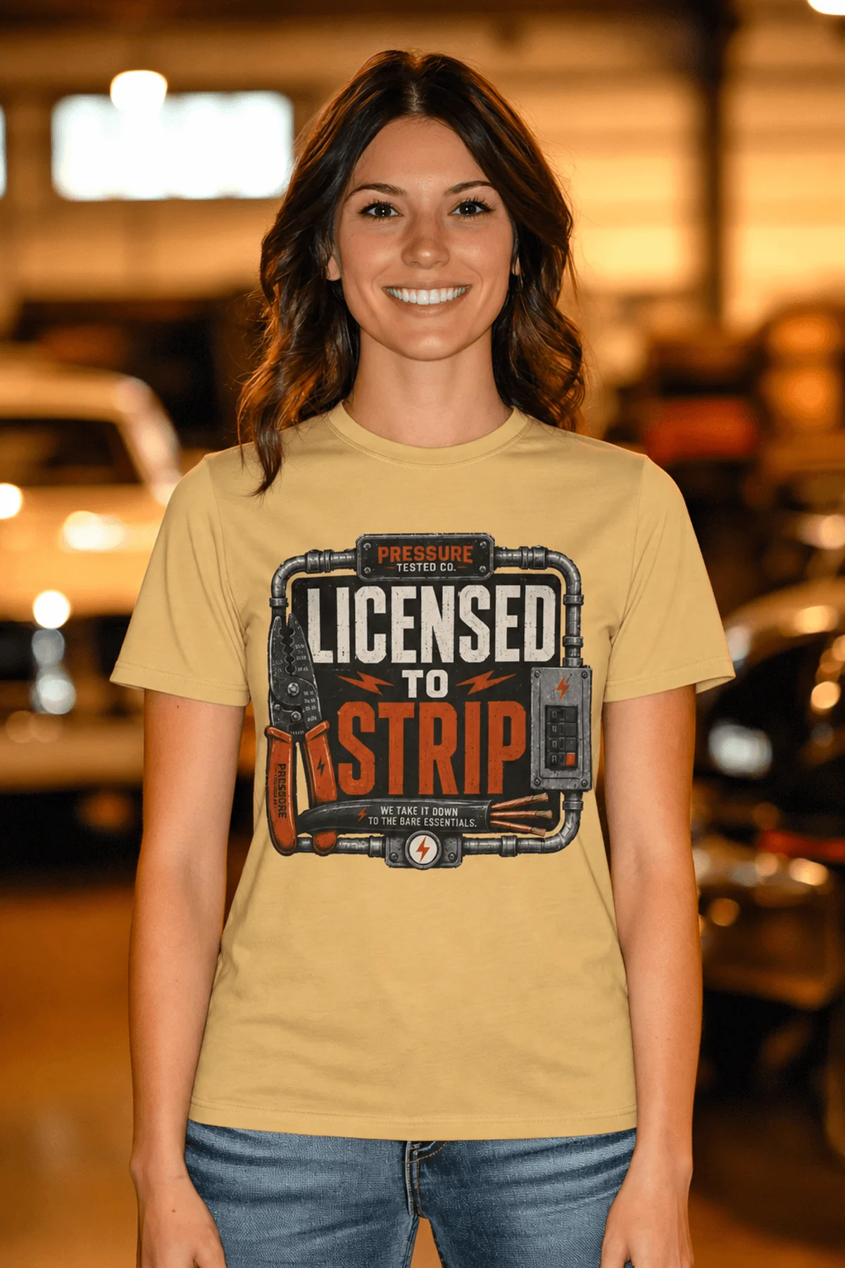 mustard-model-4 Licensed To Strip