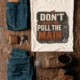 Funny Electrician/Maintenance Crew Tee Shirt "Don't Make Me Pull The Main" T-Shirt – Vintage GraphicTee — natural — Flat-lay Funny Electrician/Maintenance Crew Tee Shirt "Don't Make Me Pull The Main" T-Shirt – Vintage GraphicTee — natural t-shirt, flat-lay product photo | Pressure Tested Co