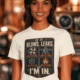 HVAC Technician T‑Shirt — "If It Blows, Leaks, Freezes or Burns I'm In" Retro Tradesmen Tee — natural — Model HVAC Technician T‑Shirt — "If It Blows, Leaks, Freezes or Burns I'm In" Retro Tradesmen Tee — natural t-shirt, model photo | Pressure Tested Co