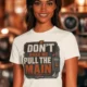 Funny Electrician/Maintenance Crew Tee Shirt "Don't Make Me Pull The Main" T-Shirt – Vintage GraphicTee — natural — Model Funny Electrician/Maintenance Crew Tee Shirt "Don't Make Me Pull The Main" T-Shirt – Vintage GraphicTee — natural t-shirt, model photo | Pressure Tested Co