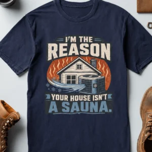 I'm The Reason Your House Is Not A Sauna.