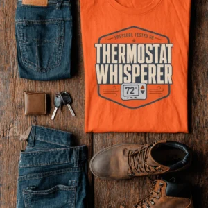 Thermostat Whisperer T‑Shirt — Funny HVAC Technician Tee (72 Design) - Image 32