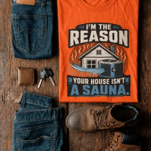 I'm The Reason Your House Is Not A Sauna.