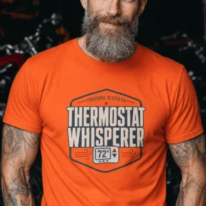 Thermostat Whisperer T‑Shirt — Funny HVAC Technician Tee (72 Design) - Image 31