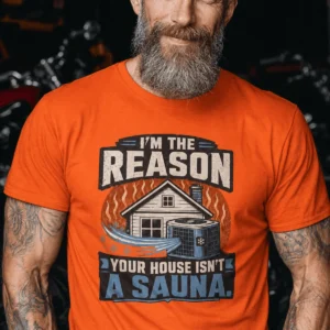 I'm The Reason Your House Is Not A Sauna.