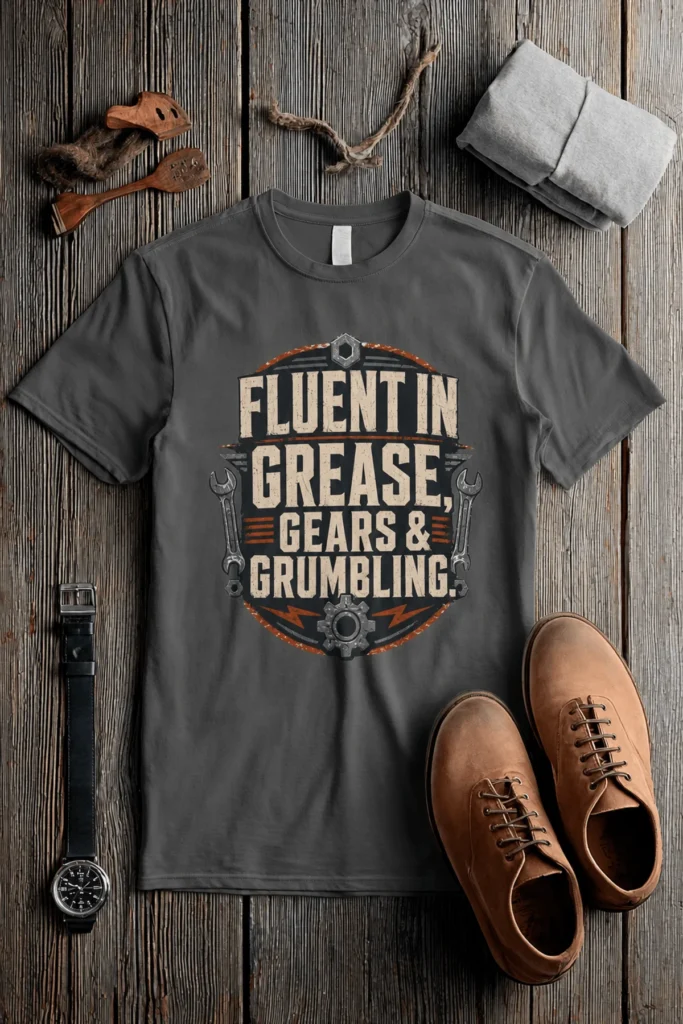 Fluent In Grease, Gears & Grumbling