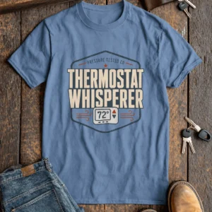 Thermostat Whisperer T‑Shirt — Funny HVAC Technician Tee (72 Design) - Image 34