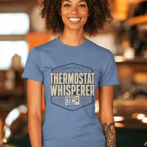 Thermostat Whisperer T‑Shirt — Funny HVAC Technician Tee (72 Design) - Image 33