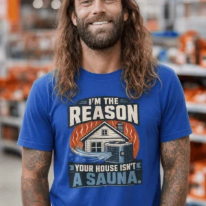 I'm The Reason Your House Is Not A Sauna.