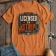 Licensed To Strip. Licensed To Strip.