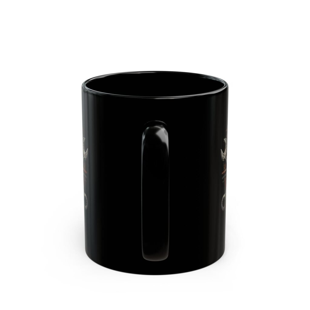 Wrench First Skull Mug — "Wrench First, Questions Later" Mechanic Coffee Mug (11oz/15oz)