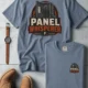 Funny Electrician Tee - "Panel Whisperer" Electrical Worker T-Shirt — blue-jean t-shirt, flat-lay product photo | Pressure Tested Co