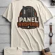 Funny Electrician Tee - "Panel Whisperer" Electrical Worker T-Shirt — ivory t-shirt, flat-lay product photo | Pressure Tested Co