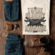 I Speak Fluent Engine T-Shirt — Mechanic Wrench Vintage Auto Repair Tee — natural — Flat-lay I Speak Fluent Engine T-Shirt — Mechanic Wrench Vintage Auto Repair Tee — natural t-shirt, flat-lay product photo | Pressure Tested Co