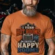 HVAC Technician T-Shirt — "I Turn Hot Rooms Into Happy Rooms" Vintage HVAC Shirt — yam — Model HVAC Technician T-Shirt — "I Turn Hot Rooms Into Happy Rooms" Vintage HVAC Shirt — yam t-shirt, model photo | Pressure Tested Co